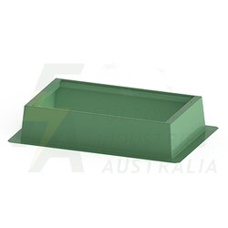 FB137G green fibreglass pillar base